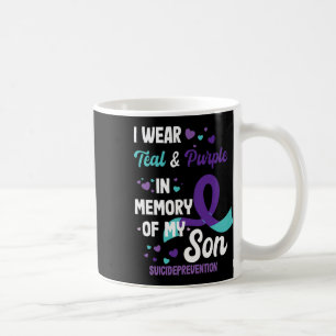 Taza De Café Conciencia sobre Prevención del Suicidio en Memori