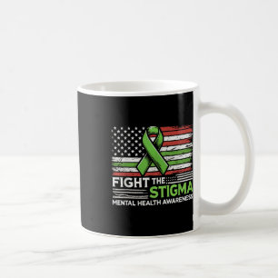 Taza De Café Conciencia suicida Depresión Ansiedad Salud mental