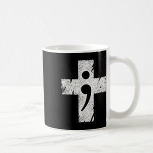 Taza De Café Conciencia suicida Depresión Ansiedad Salud mental