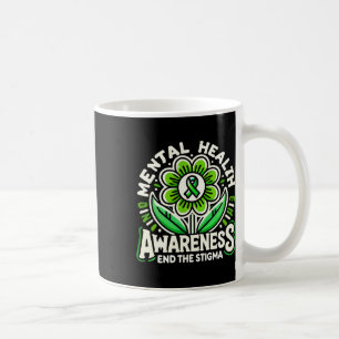 Taza De Café Conciencia suicida Depresión Ansiedad Salud mental