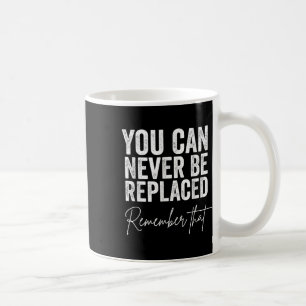 Taza De Café Conciencia suicida que nunca se puede reemplazar