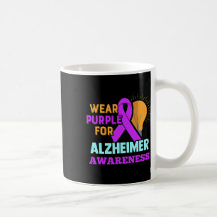 Taza De Café Conciencia Viste de Morado Por Heimer's 