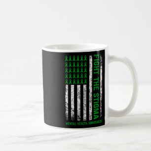 Taza De Café Concienciación En Salud Mental Lucha Contra El Est