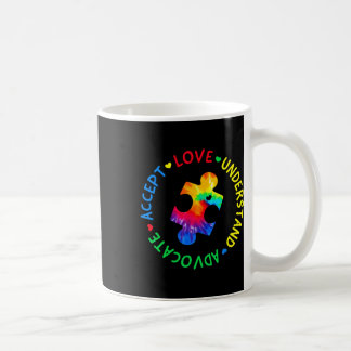 Taza De Café Concienciación sobre autismo aceptar a la defensor
