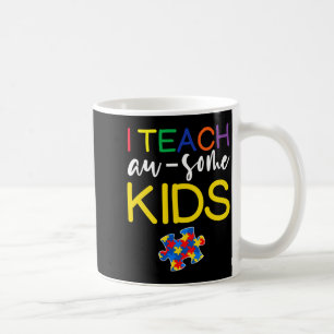 Taza De Café Concienciación sobre el Autismo para Maestros Ense