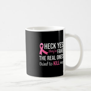 Taza De Café Concienciación sobre el cáncer de mama Cinta rosa