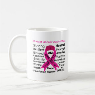 Taza De Café Concienciación sobre el cáncer de mama Mug Inspira