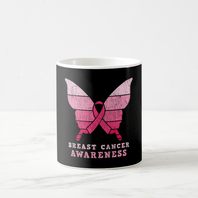 Taza De Café Concienciación sobre el cáncer de mama Regalo de m (Centro)