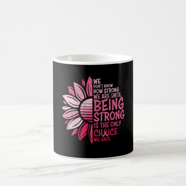 Taza De Café Concienciación sobre el cáncer de mama Sólida Gira (Centro)
