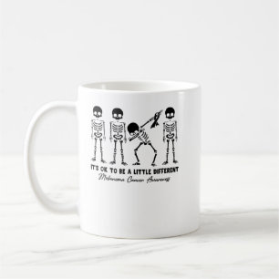 Taza De Café Concienciación sobre el cáncer de melanoma Está bi