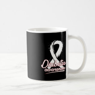 Taza De Café Concienciación sobre el cáncer en la diabetes