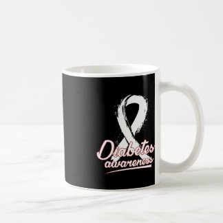 Taza De Café Concienciación sobre el cáncer en la diabetes