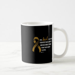 Taza De Café Concienciación sobre el cáncer infantil Fe regalo 