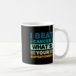 Taza De Café Concienciación sobre el cáncer que pego contra el 