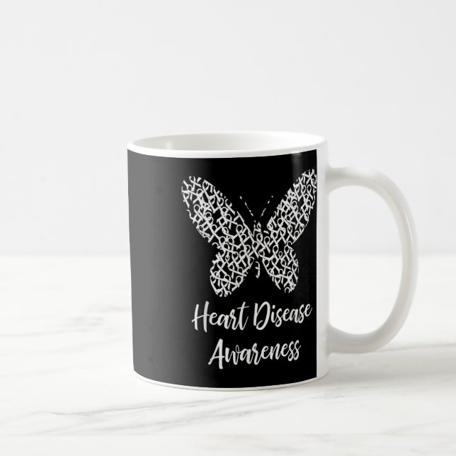 Taza De Café Concienciación sobre enfermedades cardíacas Regalo (Derecha)
