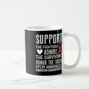 Taza De Café Concienciación sobre la enfermedad cardíaca: cinta