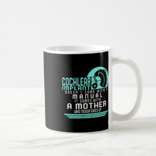 Taza De Café Concienciación sobre la pérdida Madre Implante Coc
