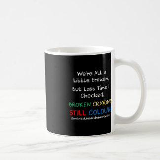 Taza De Café Concienciación sobre la salud mental Ayuda para la