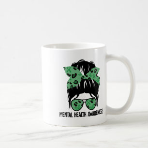 Taza De Café Concienciación sobre la salud mental de Bun Proble