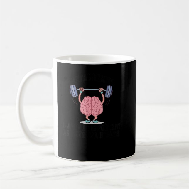 Taza De Café Concienciación sobre la salud mental, Día Mundial  (Izquierda)