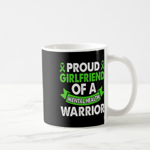 Taza De Café Concienciación sobre la salud mental Novia Guerrer