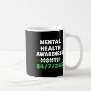 Taza De Café Concienciación Sobre La Salud Para La Prevención D