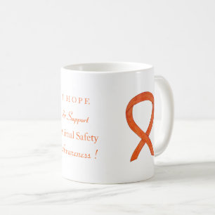 Taza De Café Concienciación sobre la seguridad animal Cinta de