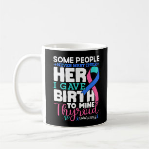 Taza De Café Concienciación sobre la tiroides Algunas personas 