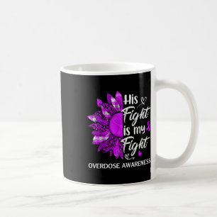 Taza De Café Concienciación Su lucha es mi lucha Girasol Leopar