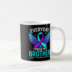 Taza De Café Concienciación suicida Camisa Prevención del suici