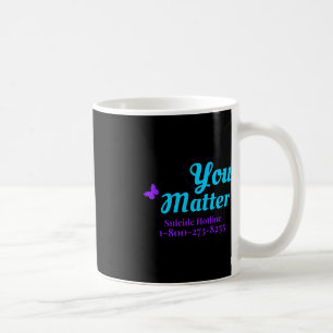 Taza De Café Concienciación suicida para mujeres a las que les