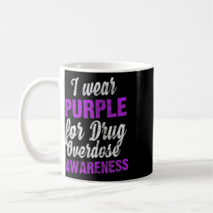Taza De Café Concientización sobre sobredosis de drogas Llevo m