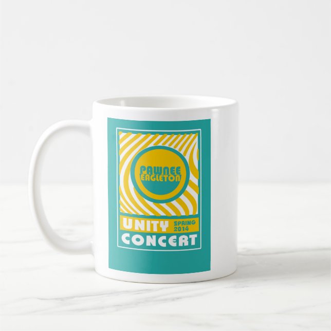 Taza De Café Concierto de la unidad de Eagleton del Pawnee - (Izquierda)