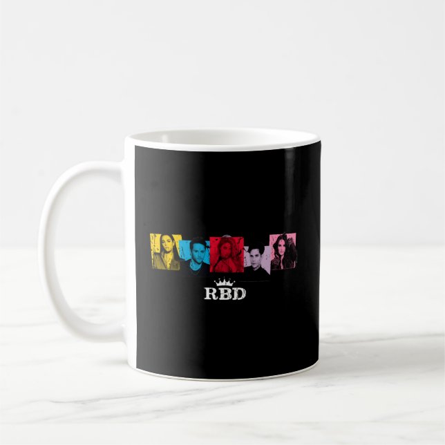Taza De Café Concierto De Rebelde Tour Rbd 2023 (Izquierda)