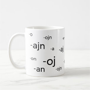 Taza De Café Conclusiones de la palabra del esperanto,