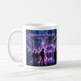 Taza De Café Concrete Edge Neon EDM
