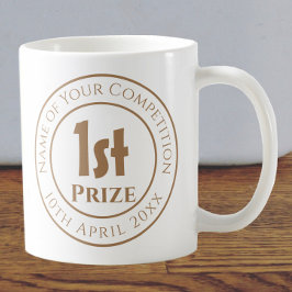 Taza De Café Concurso 1.ᵉʳ Premio Trofeo