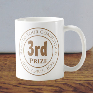 Taza De Café Concurso 3.ᵉʳ Premio Trofeo