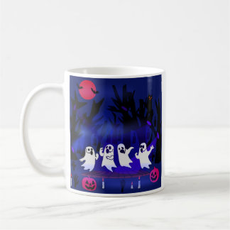 Taza De Café Concurso de canto fantasma en el embrujado cemente