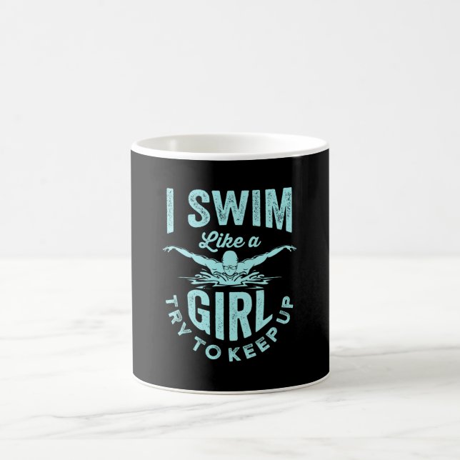 Taza De Café Concurso de Natación (Centro)