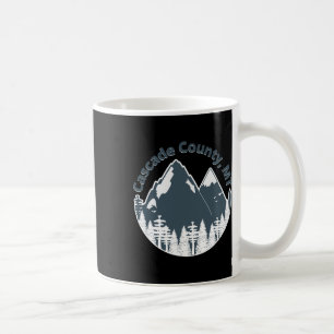 Taza De Café Condado de Cascade Montañas Senderismo Camping Cam