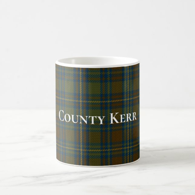 Taza De Café Condado de Kerr Tartan (Centro)