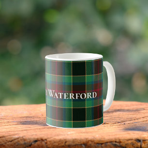 Taza De Café Condado de Waterford Tartan