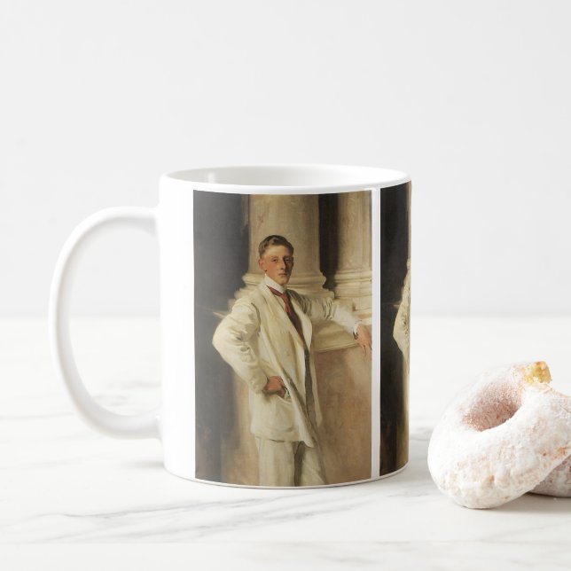 Taza De Café Conde de Dalhousie de John Singer Sargent (Con donut)