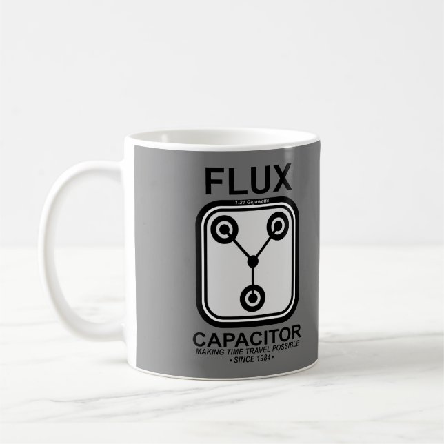 Taza De Café Condensador FLUX 1.21 Gigawatts (Izquierda)