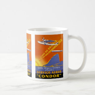 Taza De Café Condor ~ Servicio Aéreo de Brasil