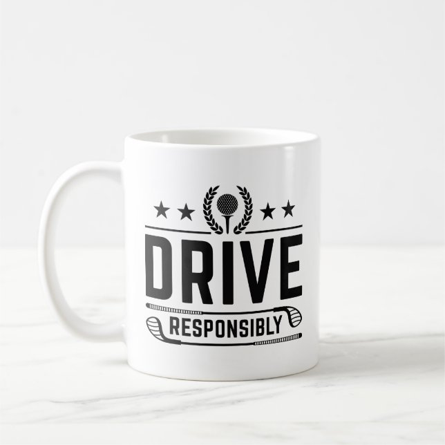 Taza De Café Conducir de forma responsable (Izquierda)