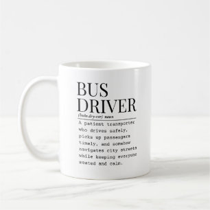 Taza De Café Conductor de autobús
