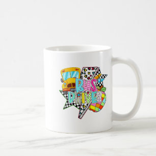 Taza De Café Conductor de Autobús Iluminando De Vuelta Al Coleg