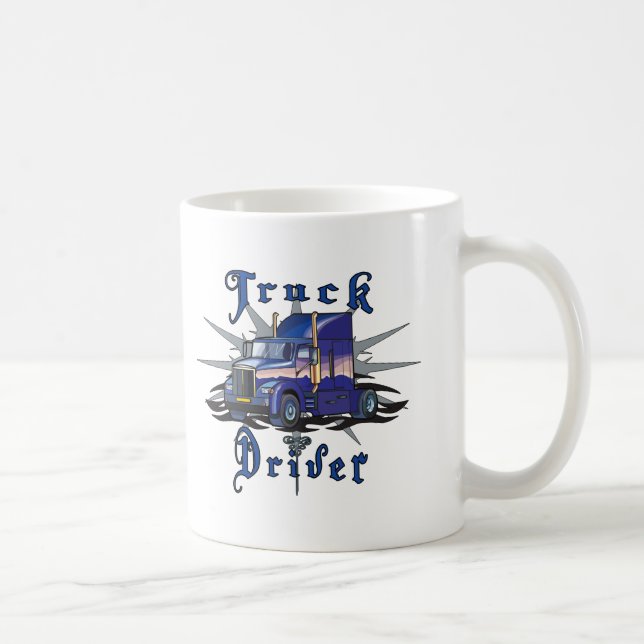 Taza De Café Conductor de camión (Derecha)